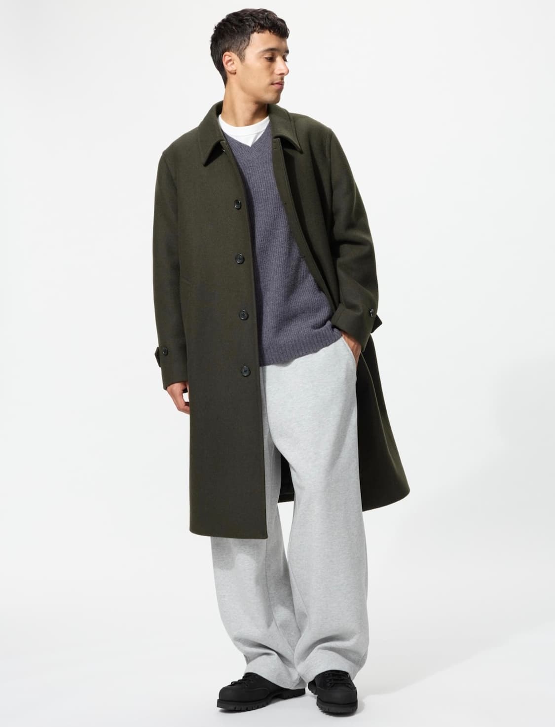 [새상품 XL] 유니클로 발마칸 코트 상품이미지1