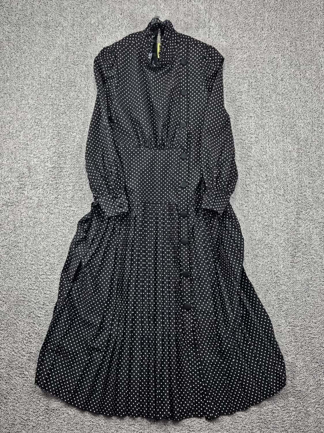 빈티지 도트 원피스 ( M추정 ) / 12039 상품이미지2