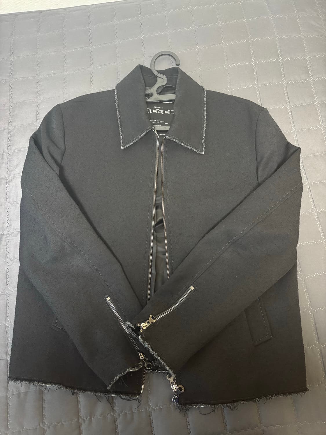 박재범 착용) 디젤 프린지 j프롬 부클 자켓 48size 상품이미지1