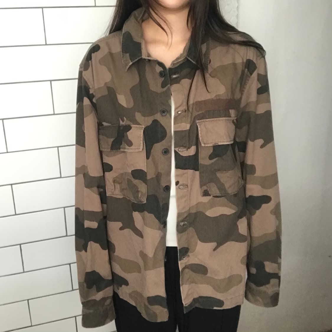 H&M 밀리터리 필드 자켓 상품이미지4