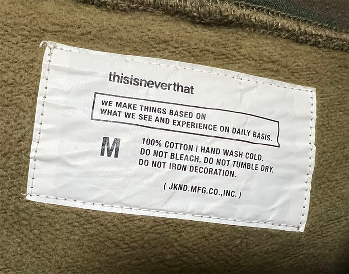 디스이즈네버댓 카모플라쥬 남자 후드티 겨울 95-100  상품이미지4