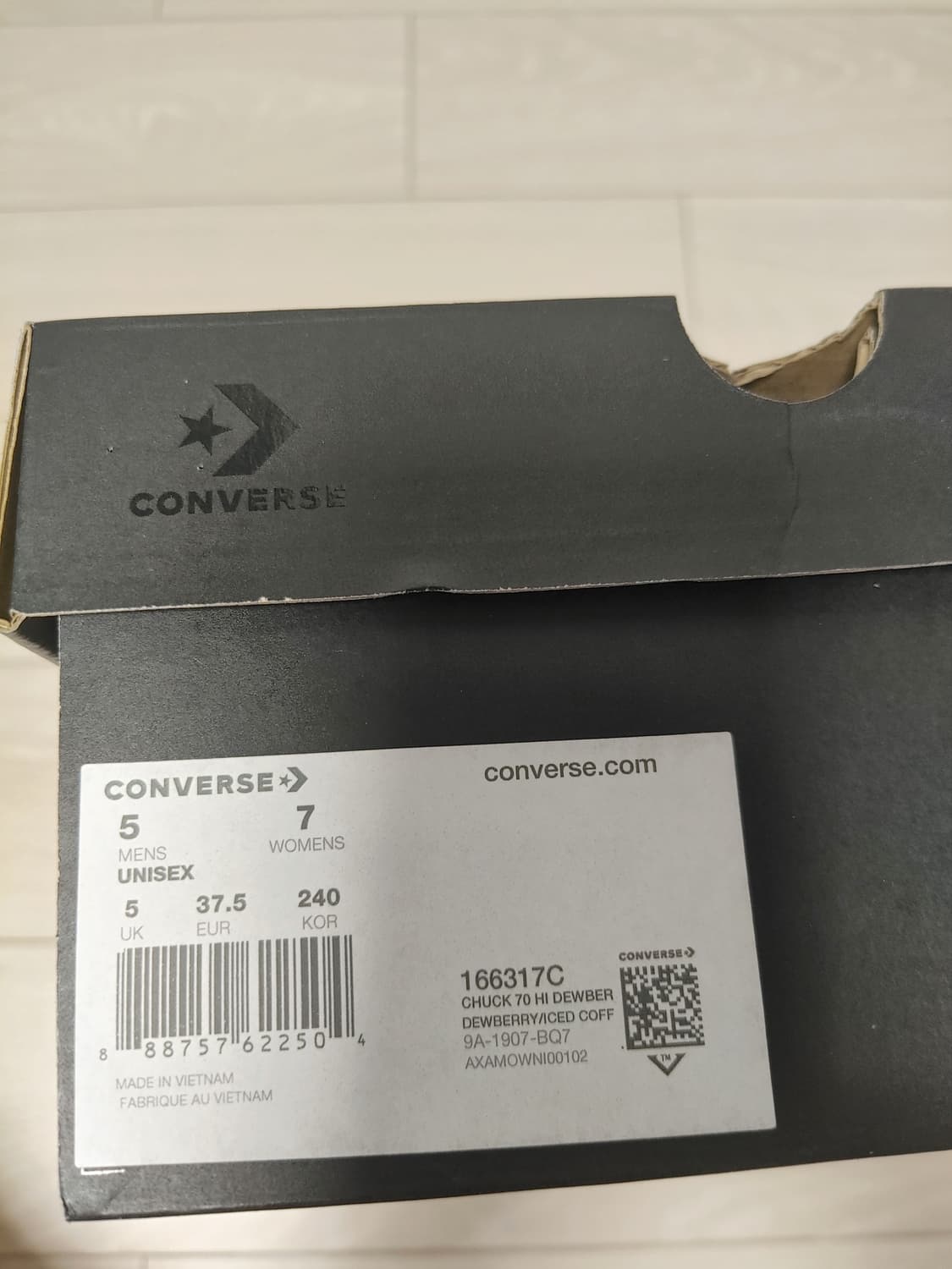 새상품 컨버스 척하이 240 상품이미지7