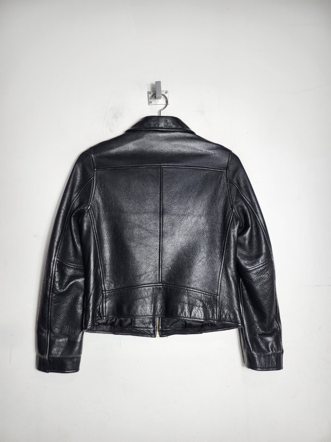 톰보이 레더 카라 가죽 자켓 상품이미지6