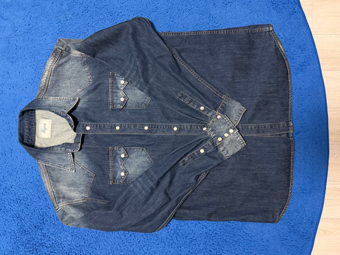 헤이스트 웨스턴 데님 셔츠 2 상품이미지2