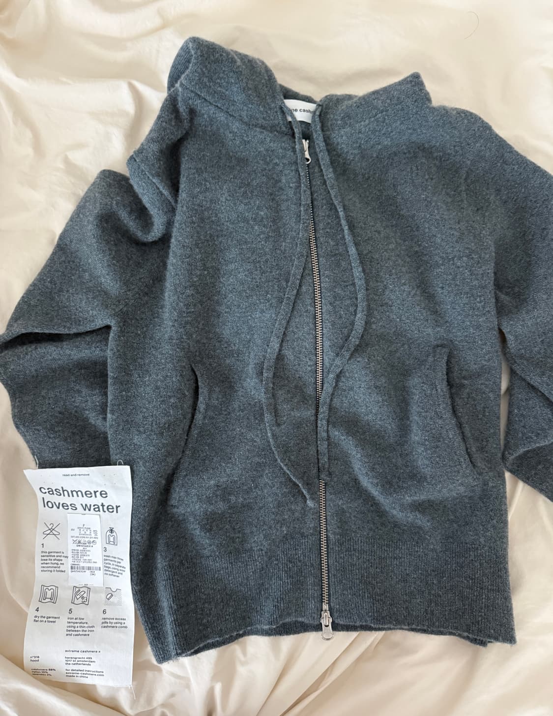 익스트림캐시미어 후드 wave 색상 상품이미지3