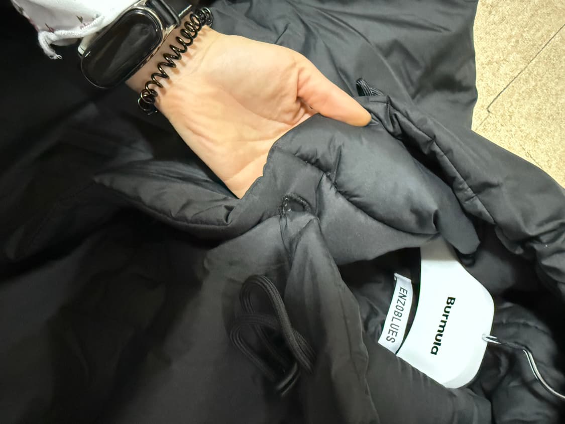 엔조블루스 후디 푸퍼 자켓 상품이미지3