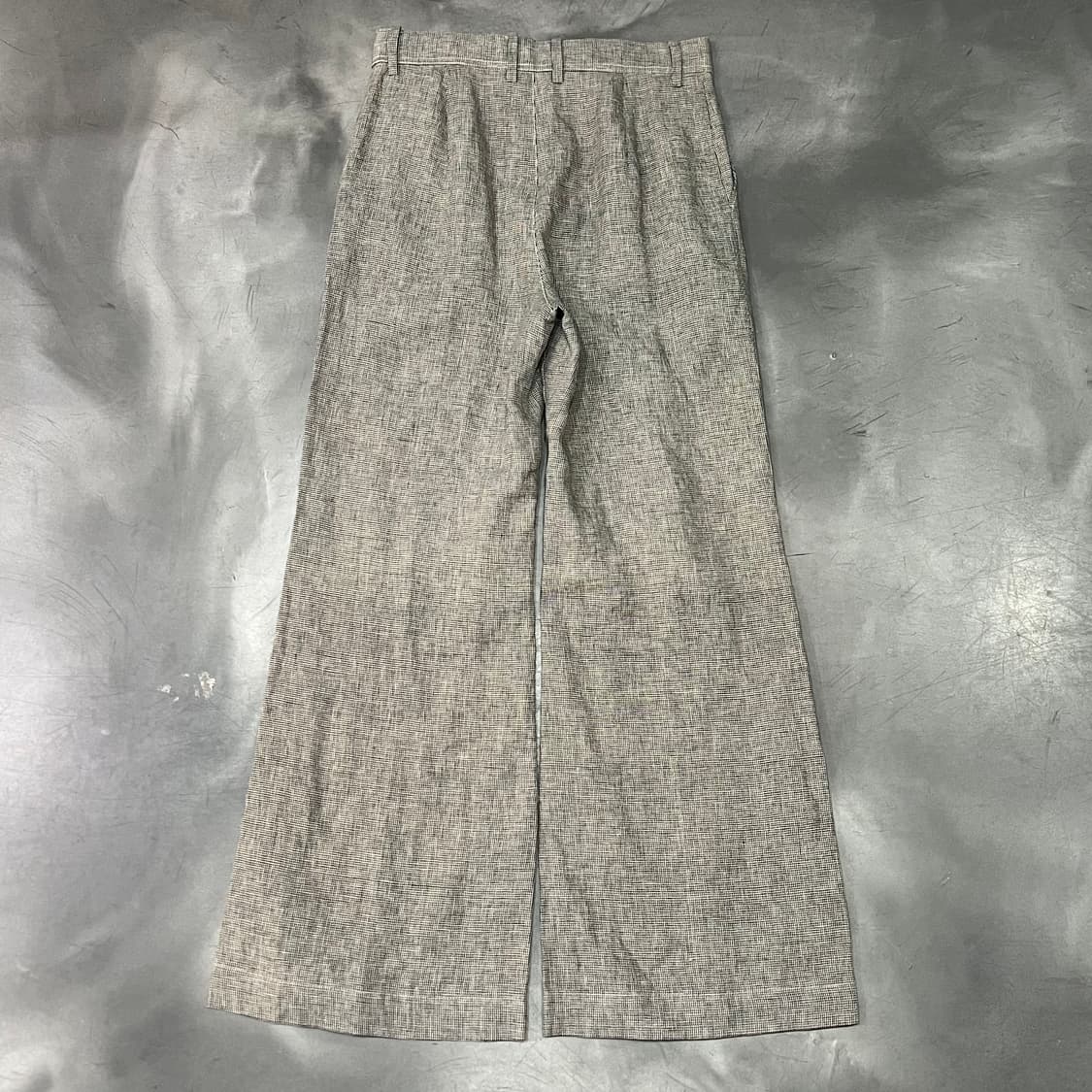  IRENE 버튼디테일 체크 슬랙스 y14678 상품이미지2