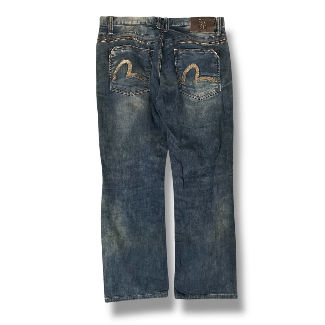 (34) 에비수 레드 스티치  스트레이트 데님 팬츠 상품이미지2