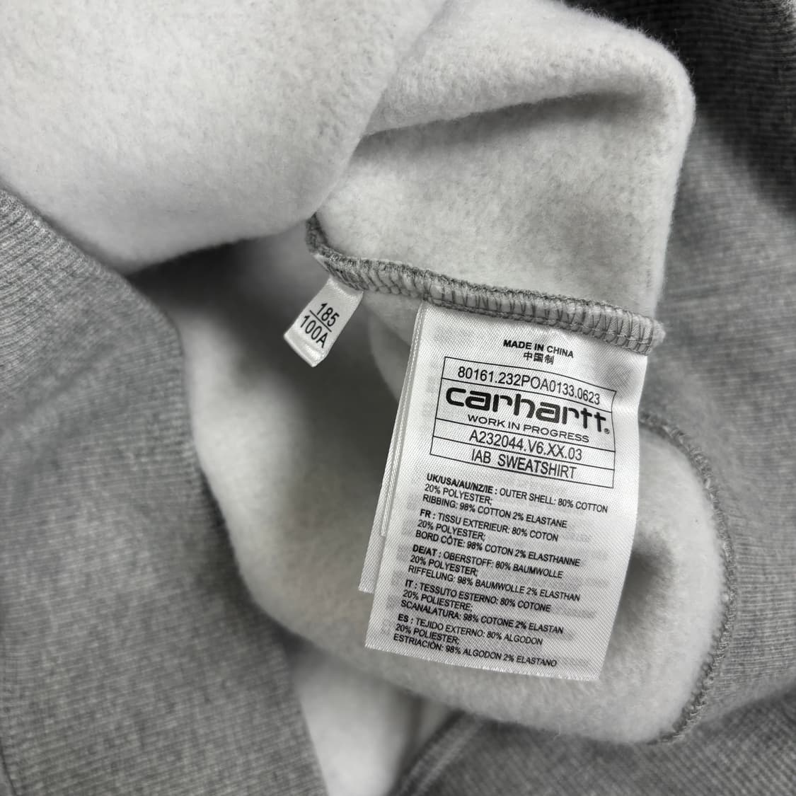 칼하트 X 아이앱 스튜디오 맨투맨 상품이미지5