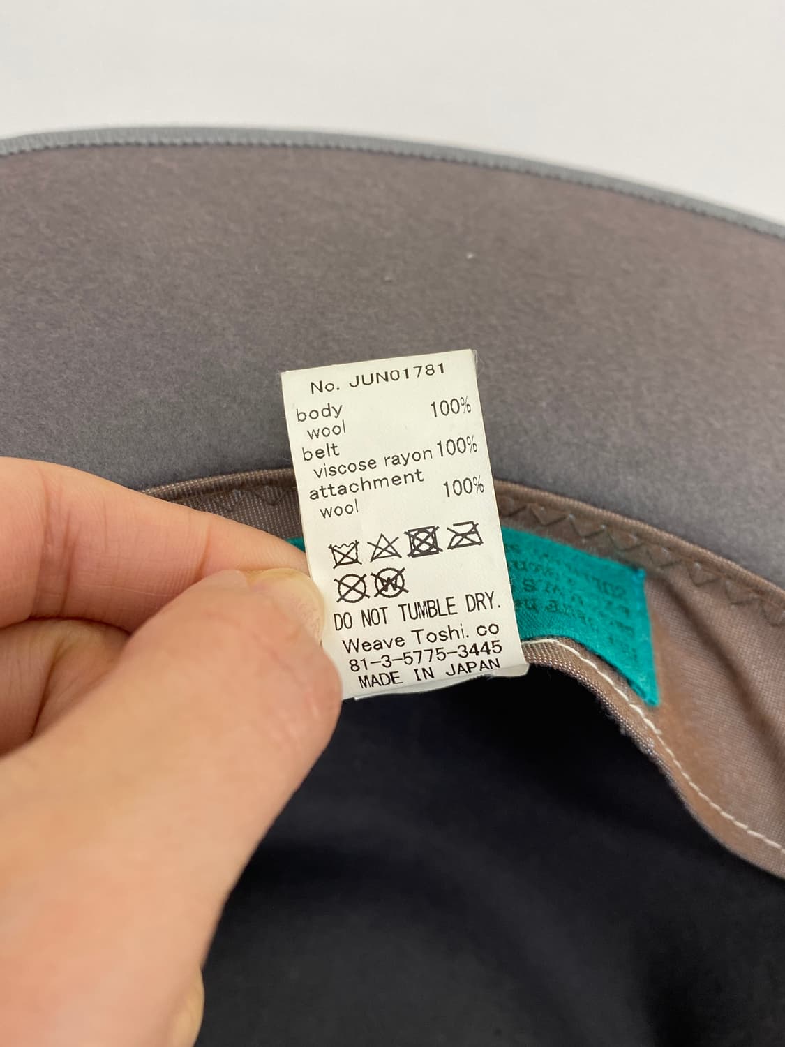 카시라 울 펠트 햇 상품이미지8