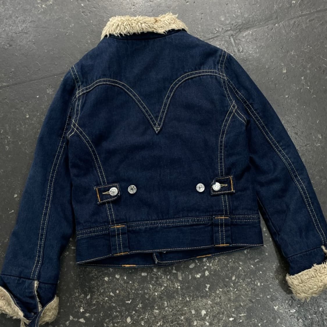 95 리바이스 타입 1 쉐르파 데님자켓  상품이미지6