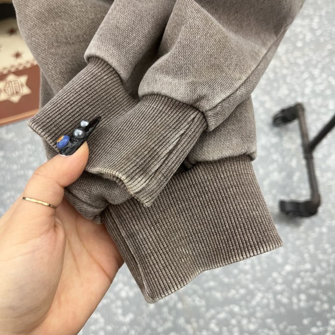 에이씨디씨 아카이브 메탈 펑크 프린팅 오버핏 맨투맨 XL C08723 상품이미지5