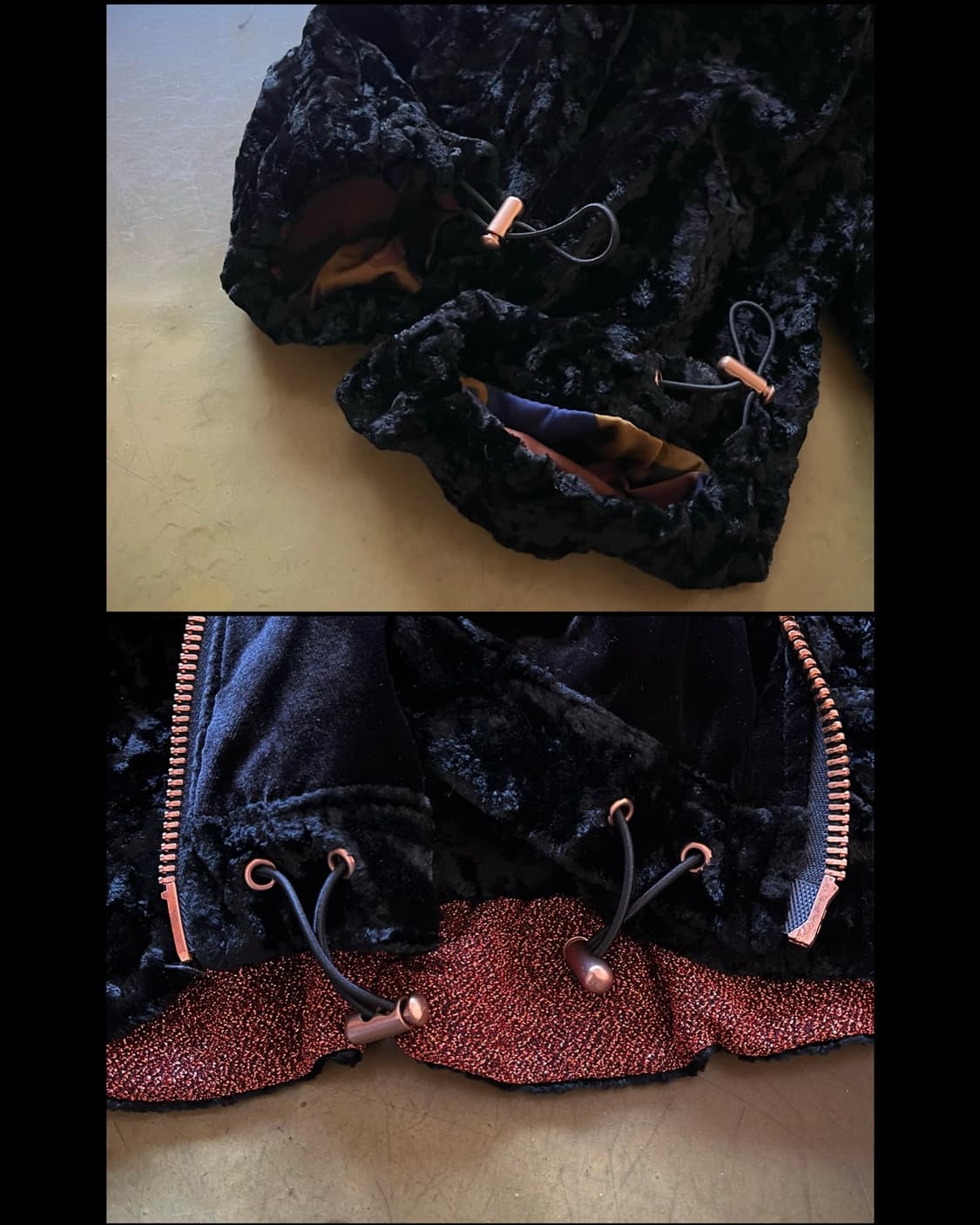 JDC Pour LUCKY CHOUETTE Velour Hood JK 상품이미지7