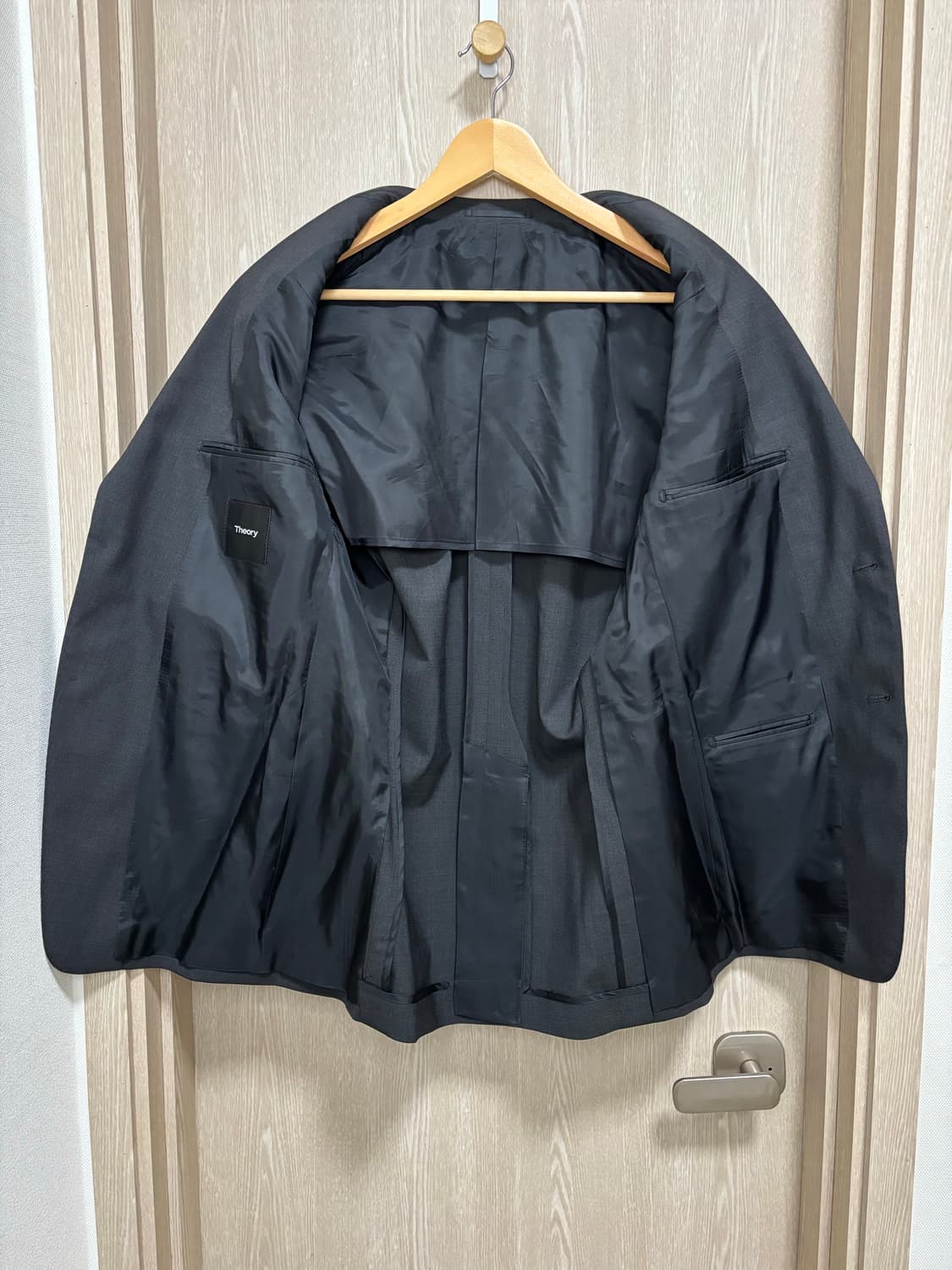 띠어리 뉴테일러 정장셋업(Zion,Marlo)/상의40,하의31/차콜 상품이미지4