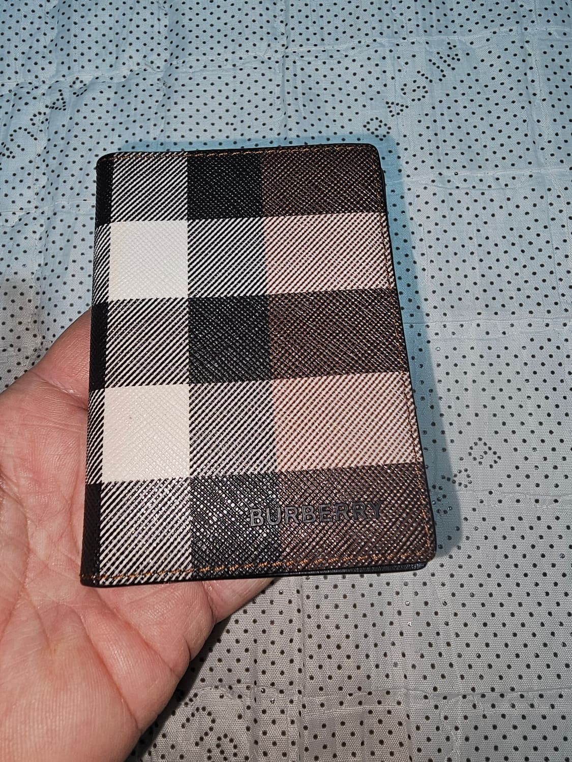 버버리 신형체크 카드지갑 상품이미지9