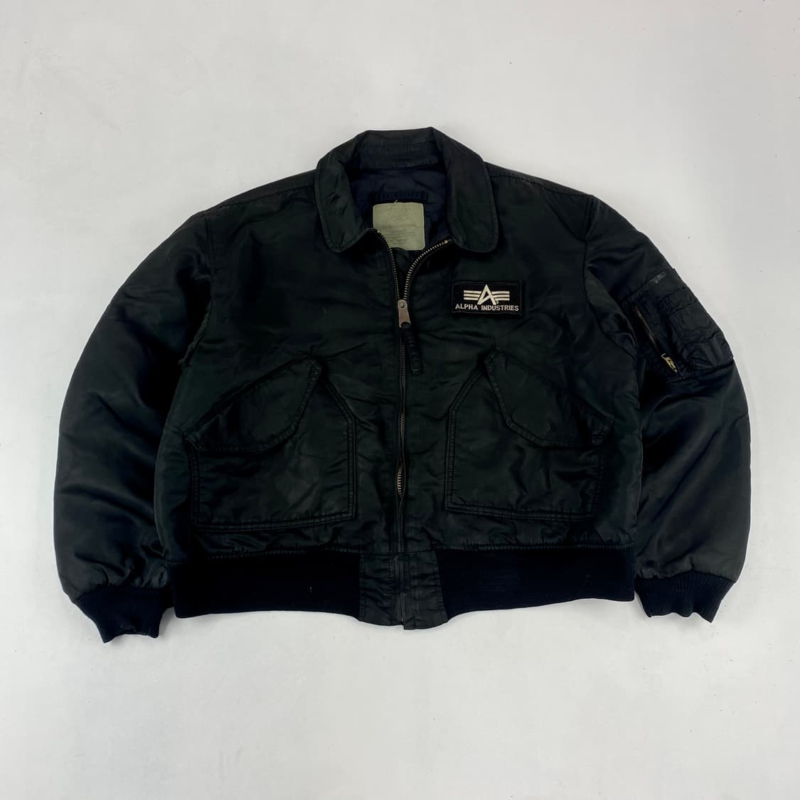 90s USA OG 알파인더스트리 플라이트 Ma-1 항공 봄버 점퍼 (1 상품이미지2
