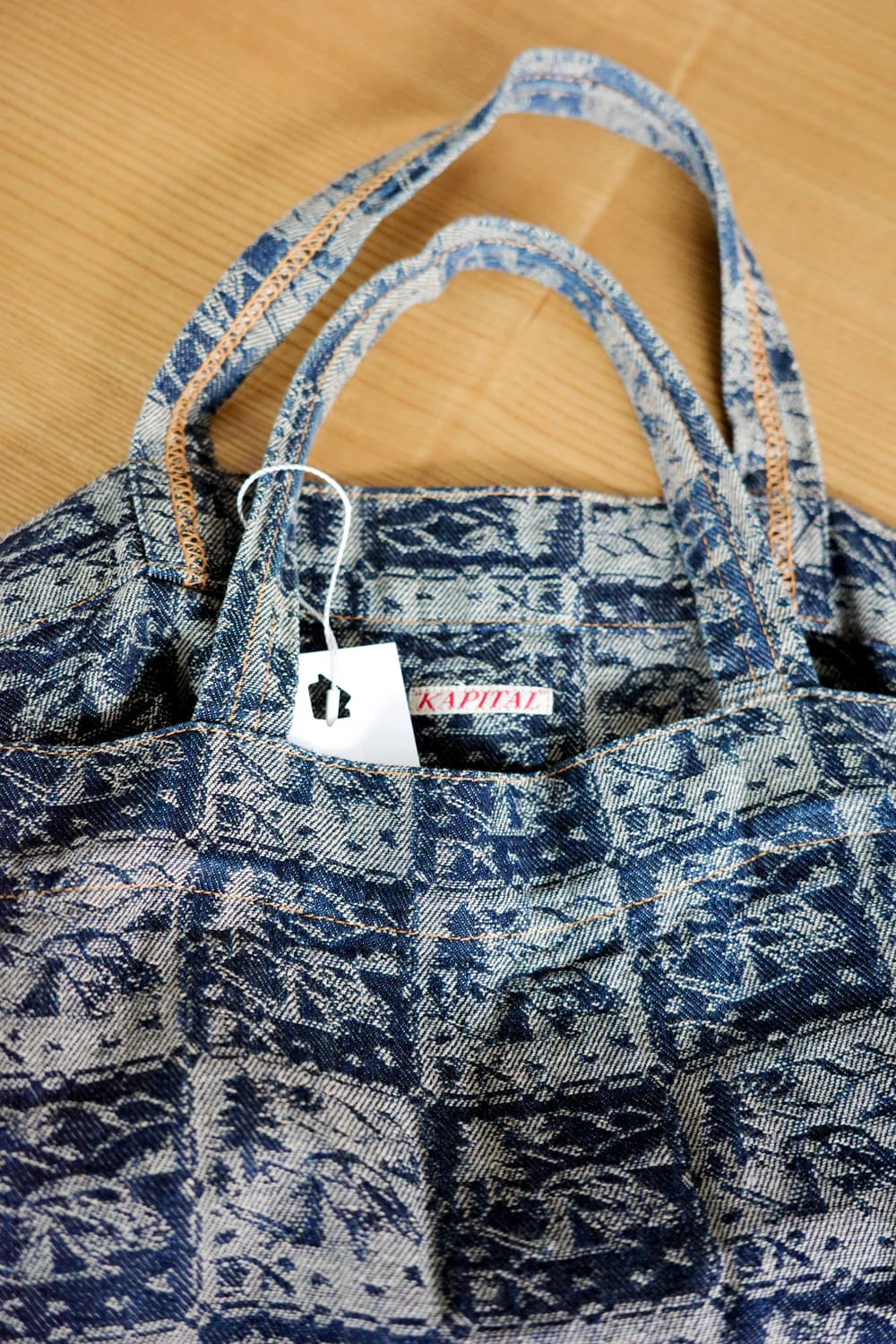 Kapital 캐피탈 데님 핸드백 상품이미지4
