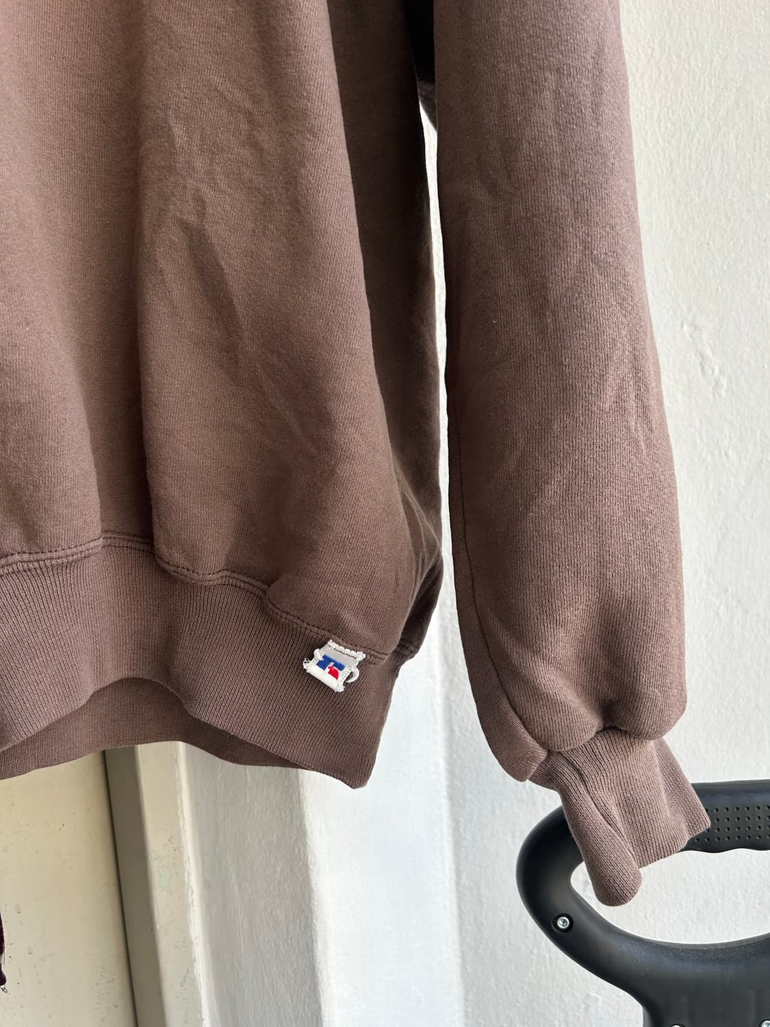 90‘s Russell 러셀 스웻셔츠 초콜렛XXL 상품이미지3