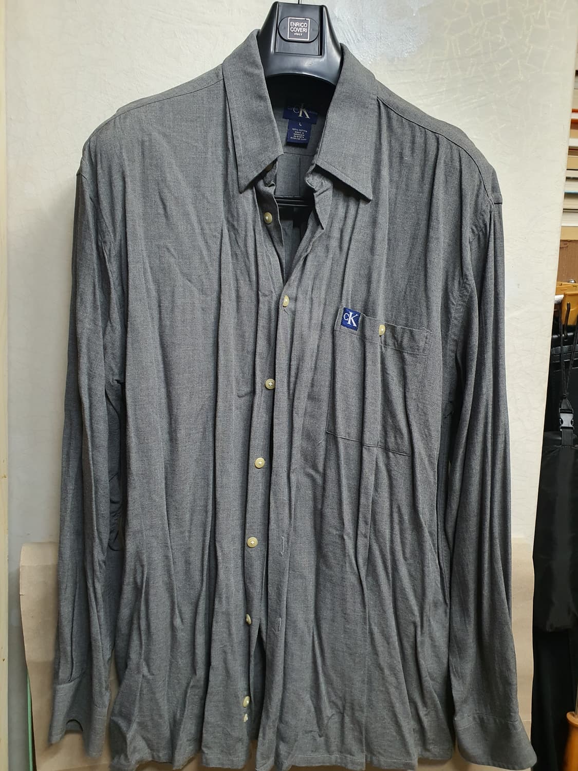 Ck 켈빈 클레인 플리츠 셔츠  상품이미지1