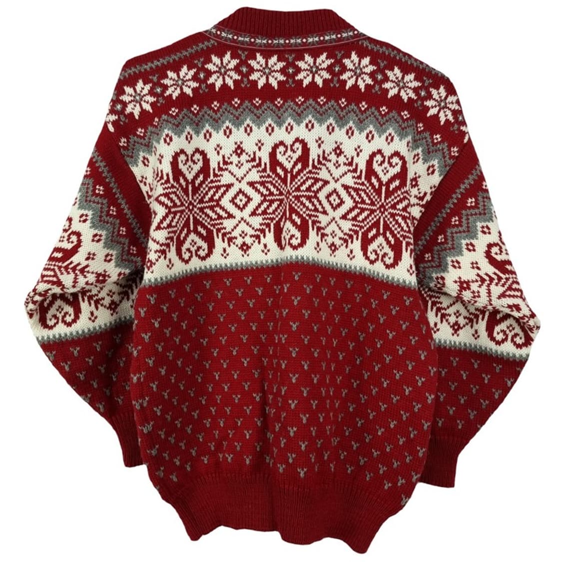 [노르웨이빈티지](새상품)에스닉 패턴 노르딕 버클 가디건 M18974 상품이미지3