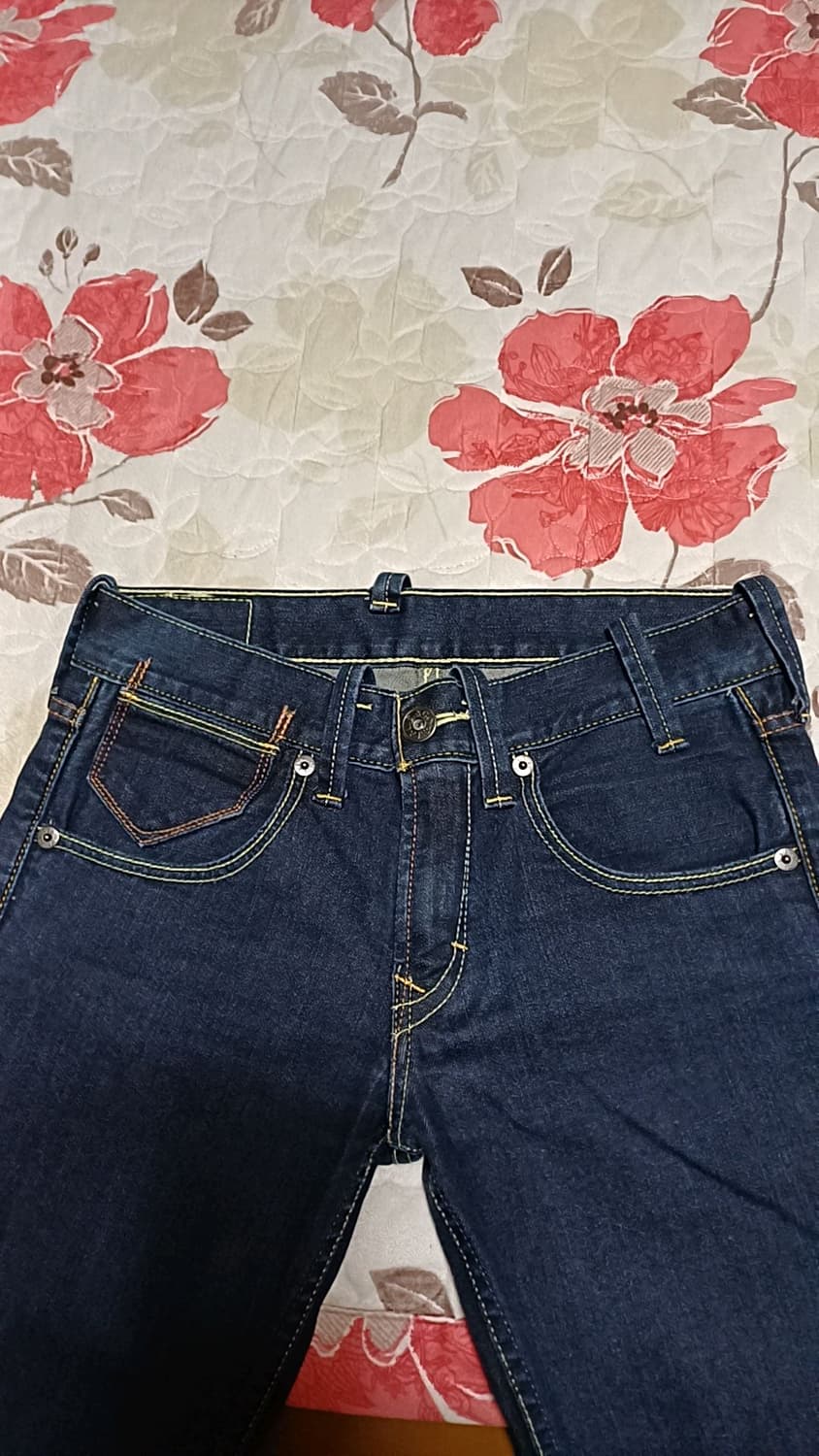 리바이스 슬림청바지 실측31인치 기장106 상품이미지2