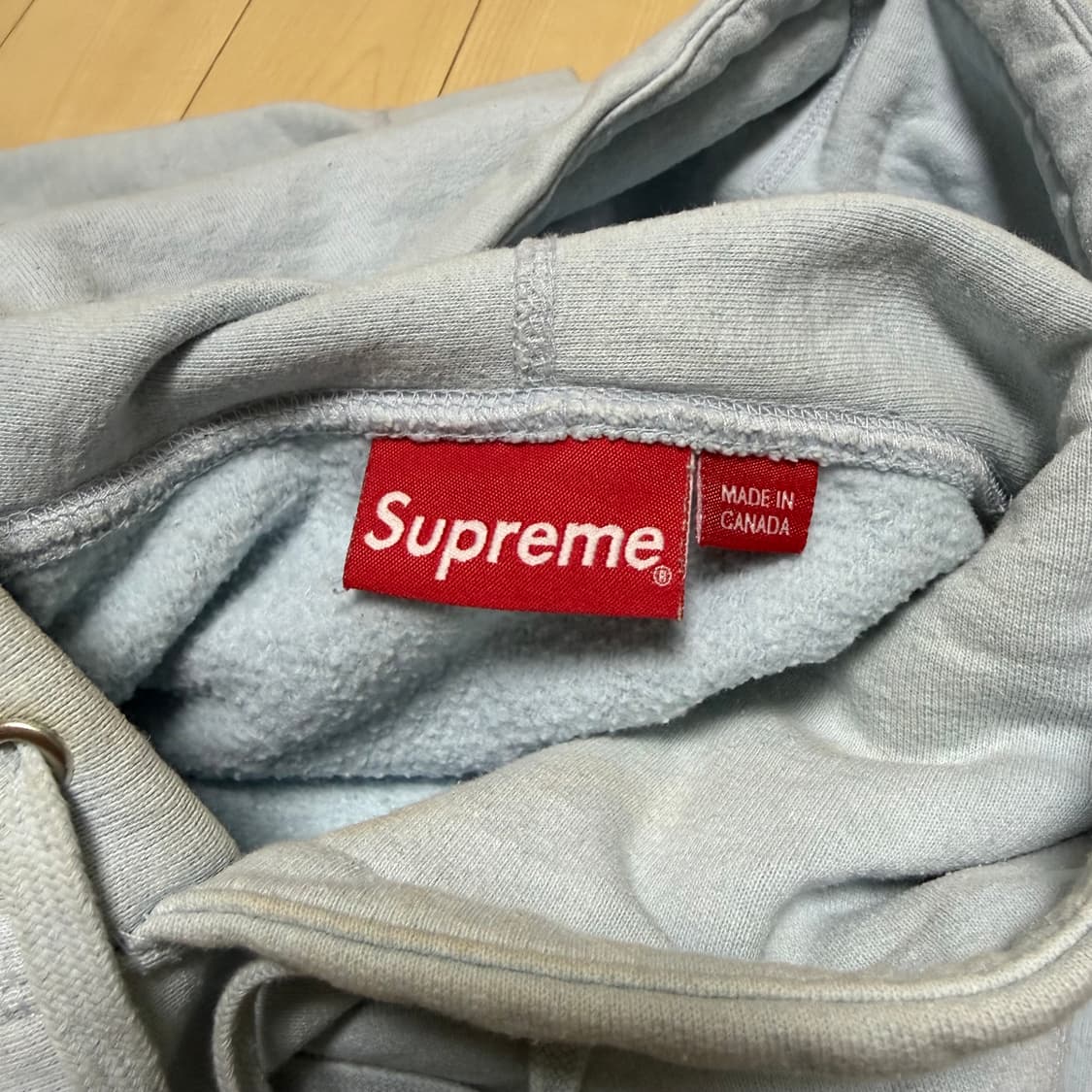 슈프림 레이스 로고 후드티 22ss 상품이미지5