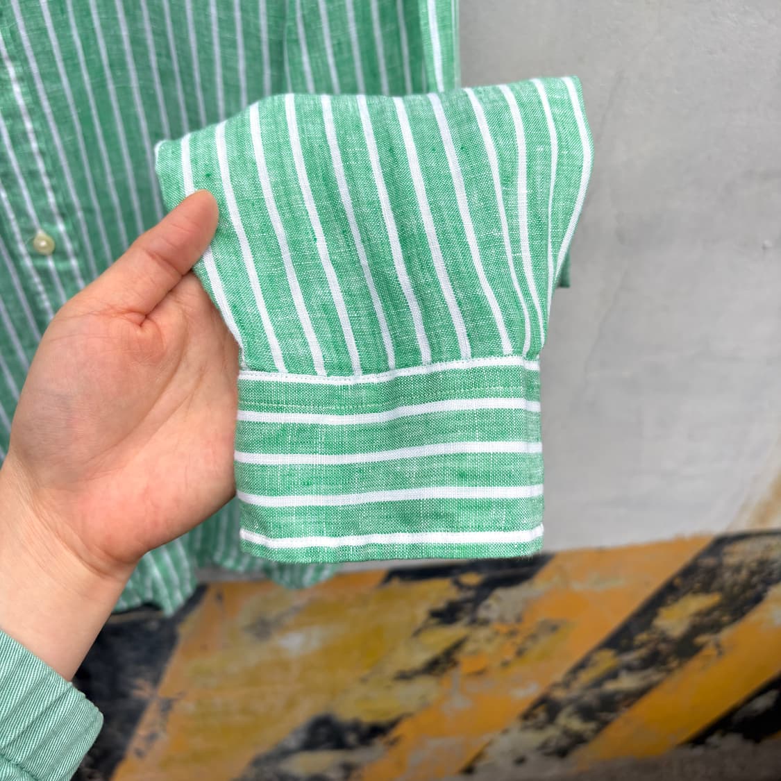 Polo 폴로 스트라이프 린넨 셔츠 상품이미지7