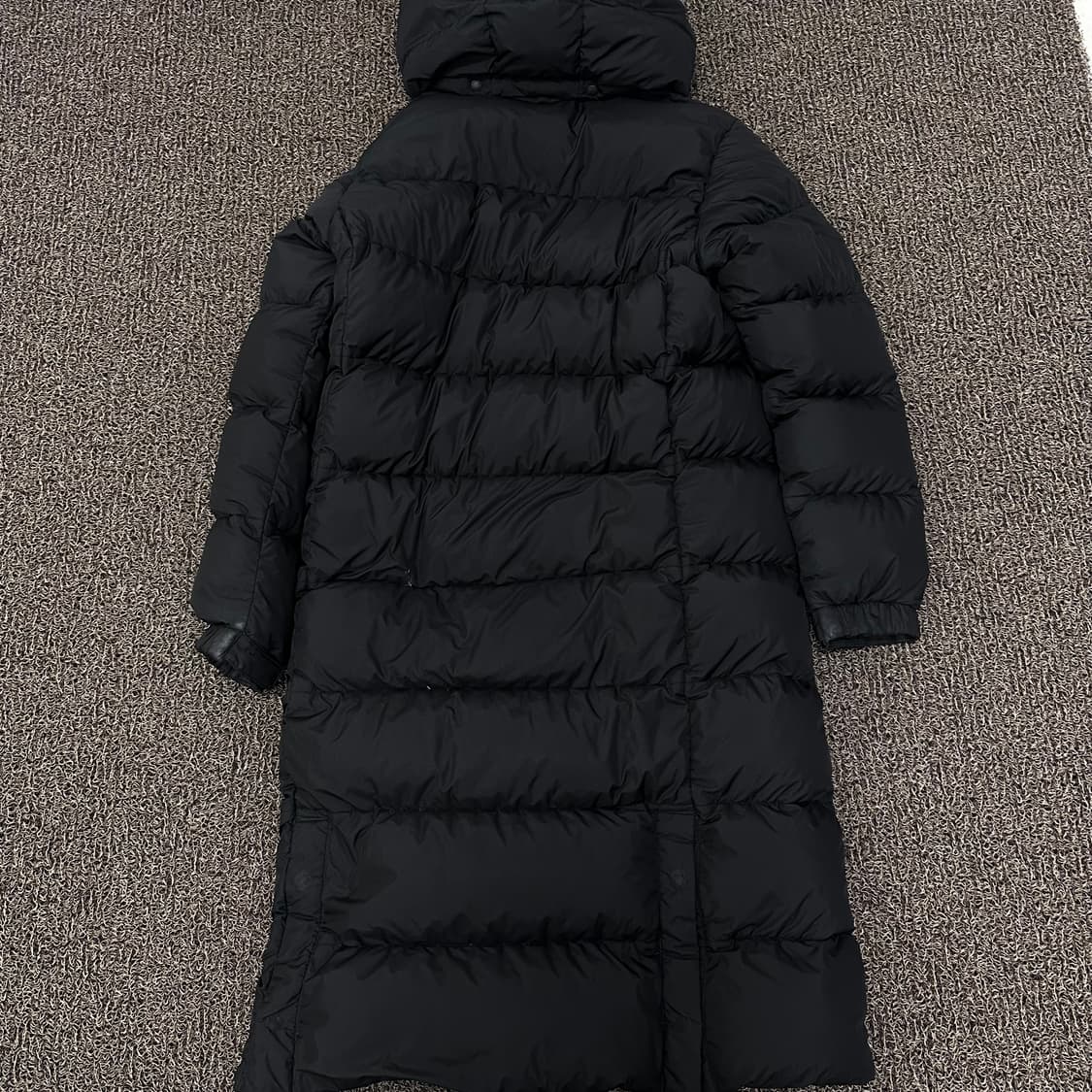 몽벨 여성 덕다운 롱패딩 블랙 90(S) 상품이미지4