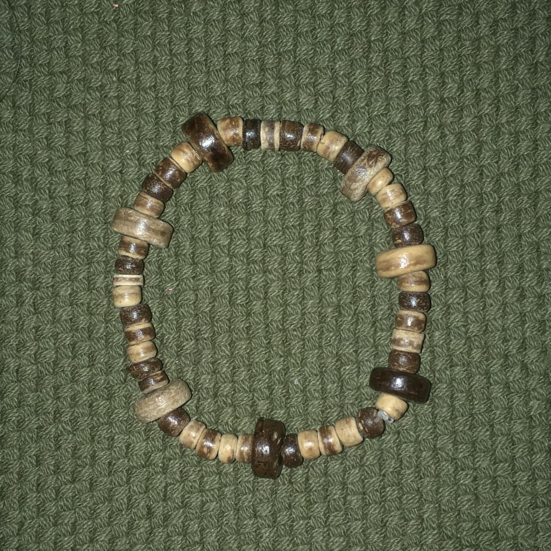 빈티지 우드비즈 팔찌 상품이미지1