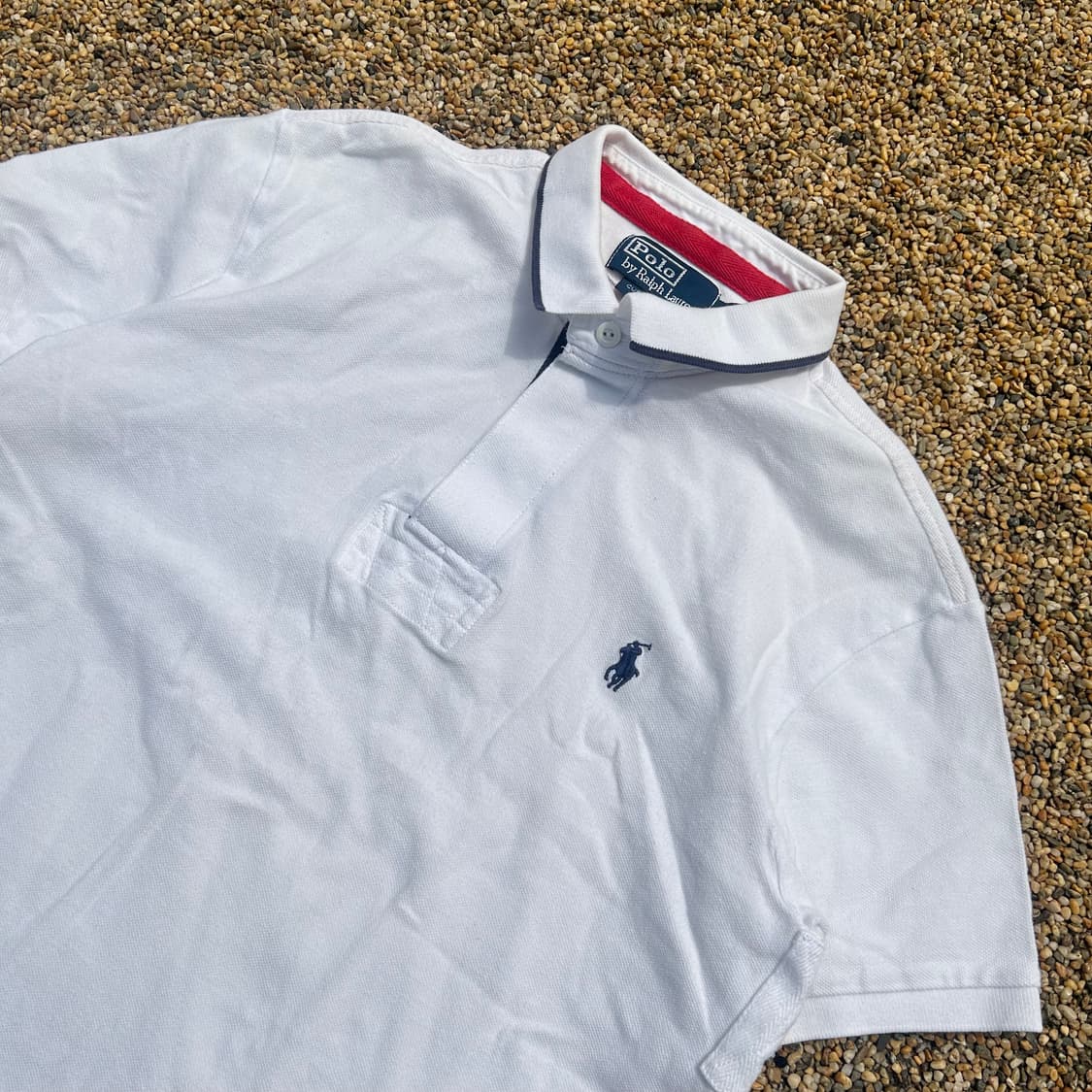 폴로(POLO RalphLauren)화이트 카라티 상품이미지2