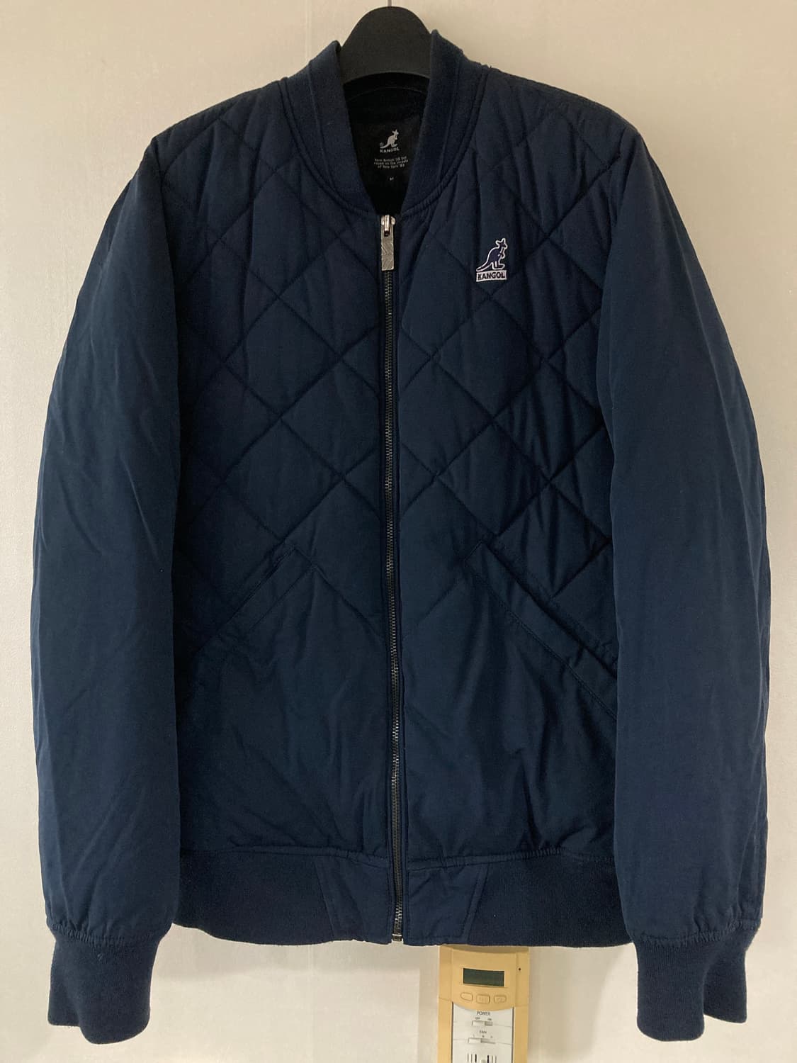캉골 퀼팅 자켓 네이비 상품이미지1
