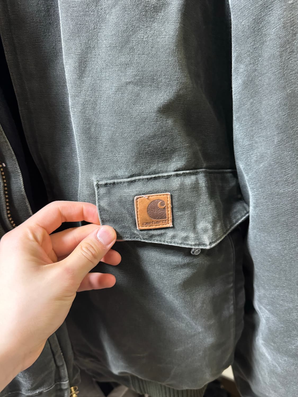 칼하트 산타페자켓 모스그린 XL 상품이미지4