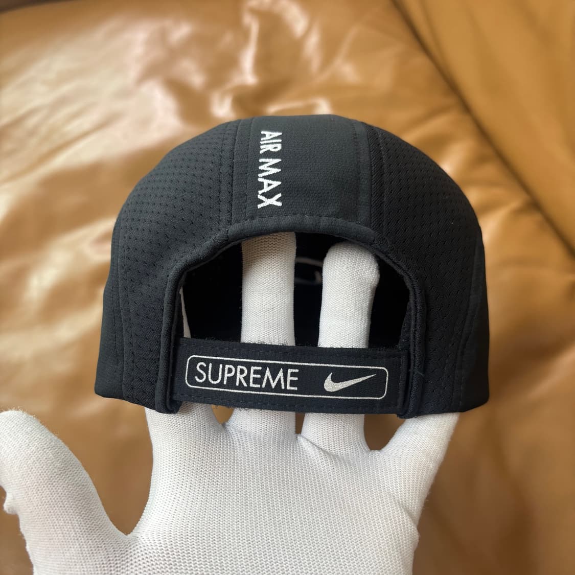슈프림 나이키 러닝햇 캠프캡 모자 25ss 블랙 상품이미지7