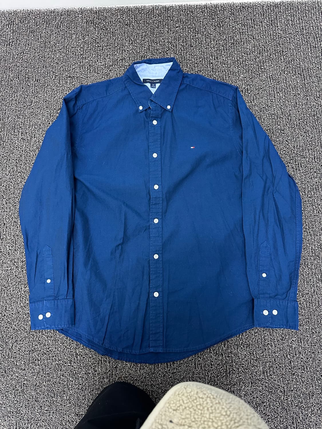 타미힐피거 긴팔 셔츠 블루 L 상품이미지1
