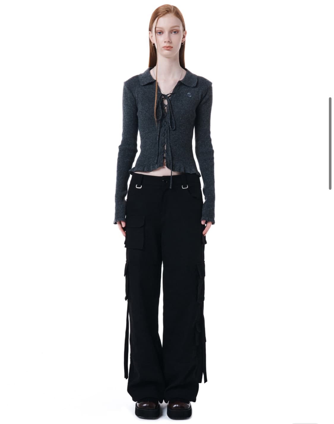 세릭 카고 팬츠 블랙 상품이미지6