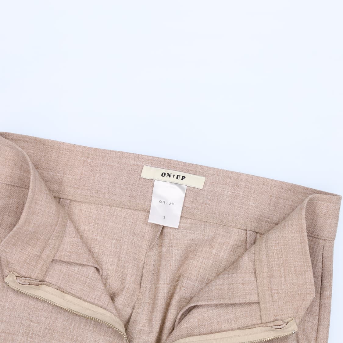 [S] ON:UP 여성 배색 일자팬츠 1104HR2 상품이미지3