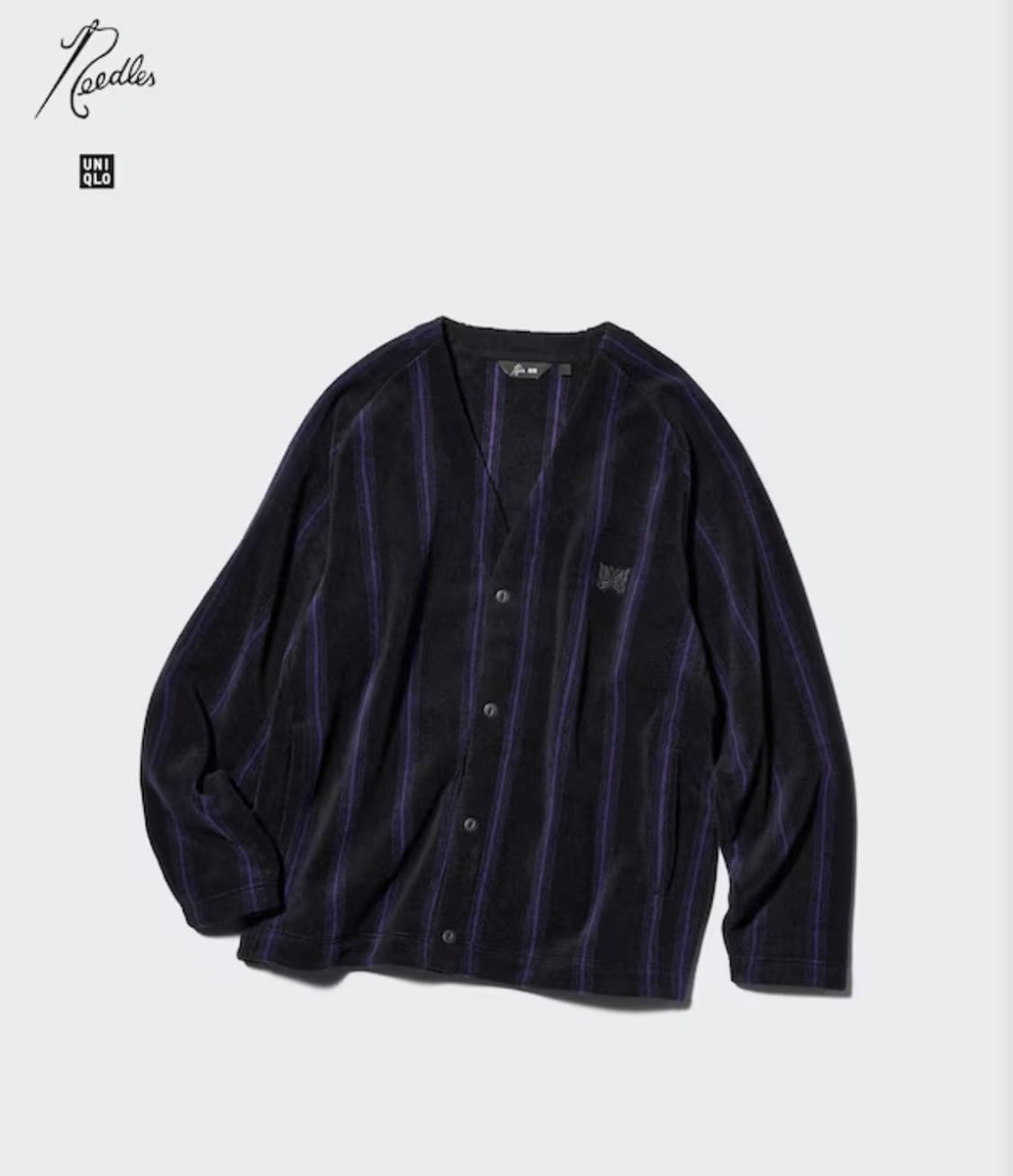 [4xl] 유니클로 니들스 스트라이프 가디건 상품이미지1