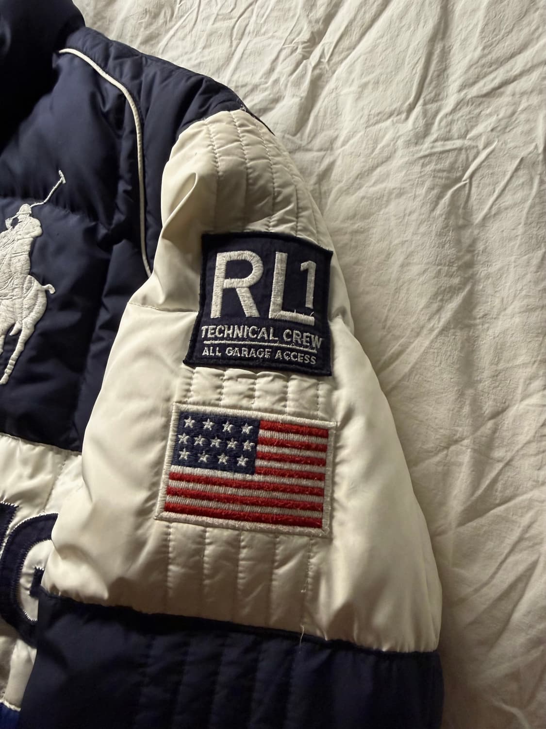 폴로 빅포니 성조시 레이싱 패딩  상품이미지5