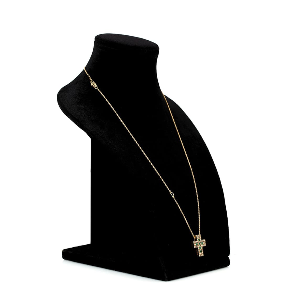 다미아니 벨에포크 에메랄드 네크리스 옐로우골드 십자가 목걸이 미듐 200 상품이미지3