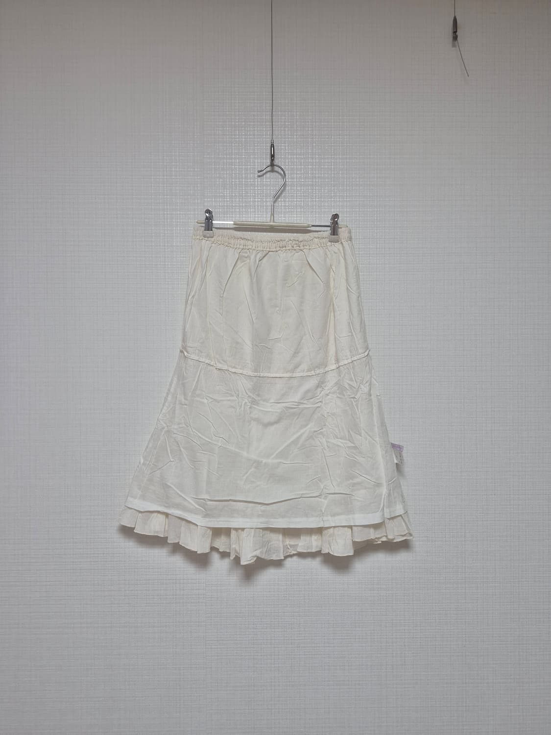 min plume 히메카지 면요루 미니원피스 &스커트 아이보리 상품이미지2