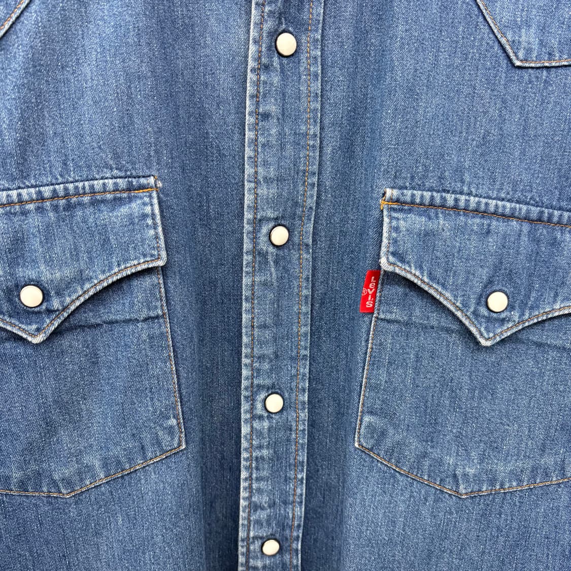 리바이스 데님 셔츠 웨스턴 스타일 M 상품이미지3