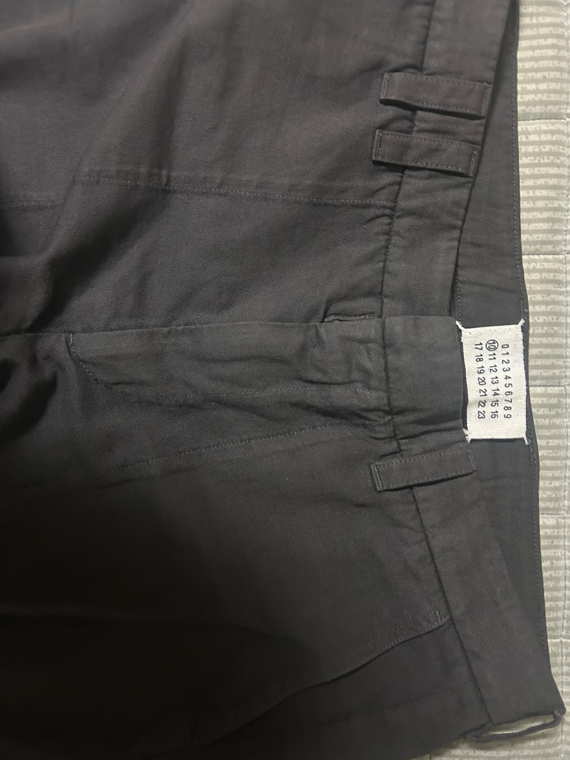 마틴 마르지엘라 울 코튼 팬츠 상품이미지1