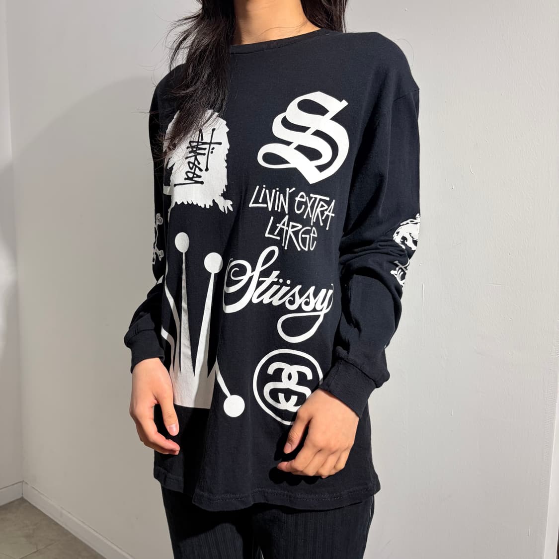 스투시 8볼 긴팔 티셔츠 상품이미지1