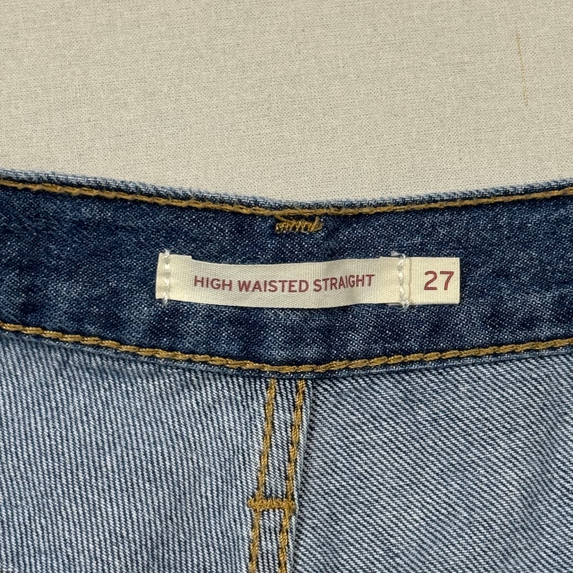 28inch) 리바이스 와이드 데님 팬츠 상품이미지8