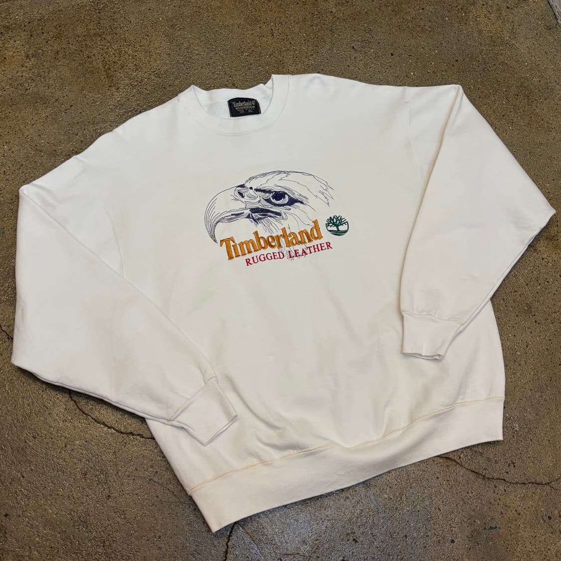 90s Made in USA 미국 빈티지 팀버랜드 이글 맨투맨 상품이미지2