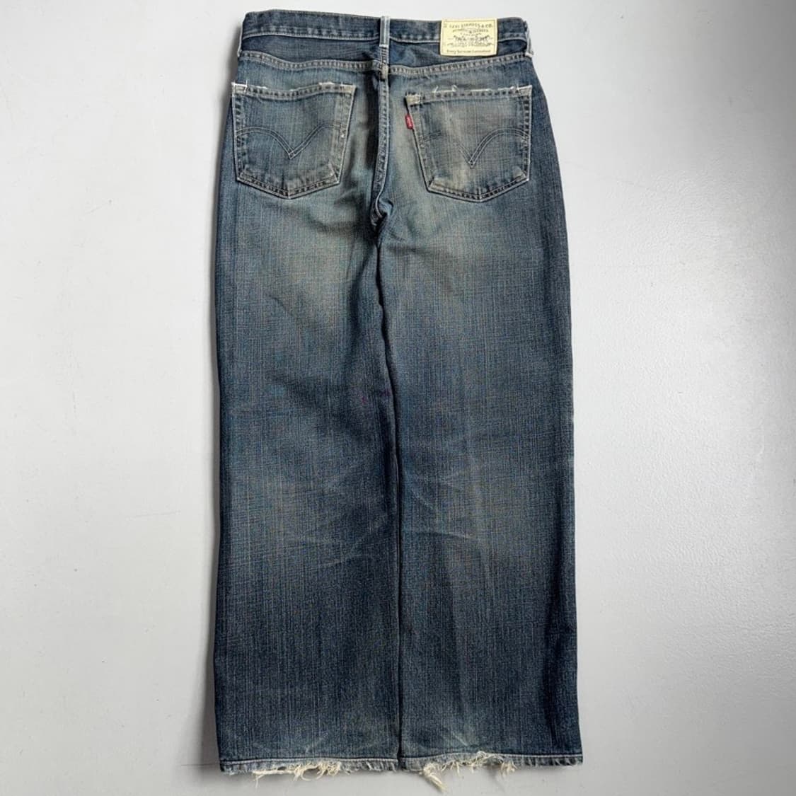 리바이스 새깅 워싱 데님팬츠 상품이미지3