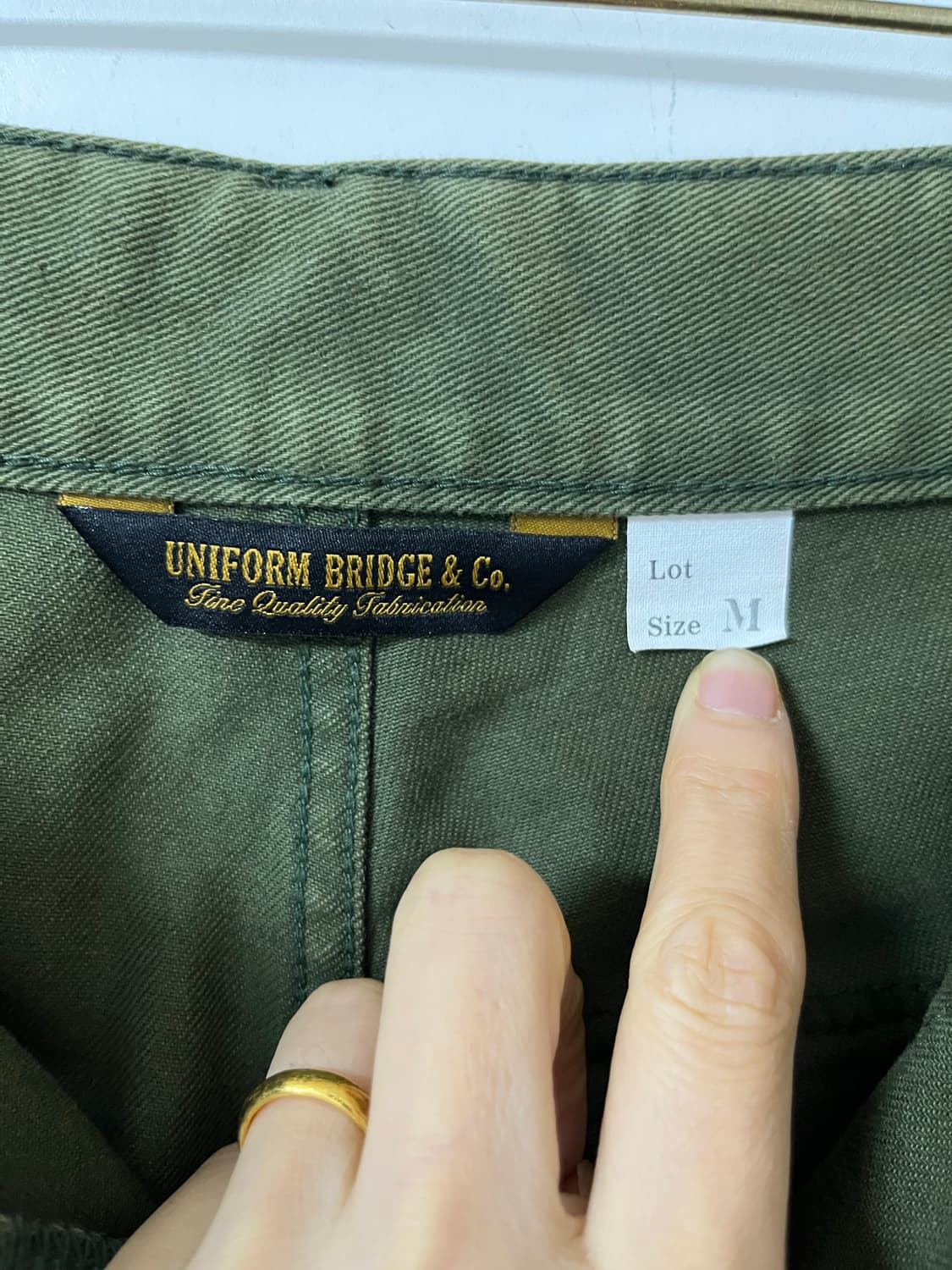 유니폼 브릿지 퍼티그 팬츠 상품이미지8