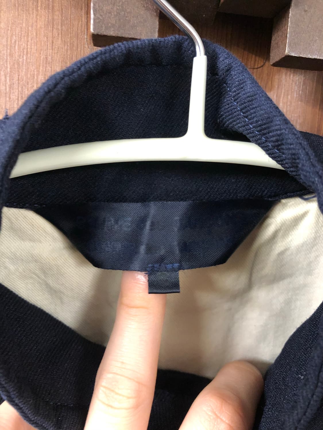 Comme des garcons 스탠드 카라 블레이저 s 상품이미지5