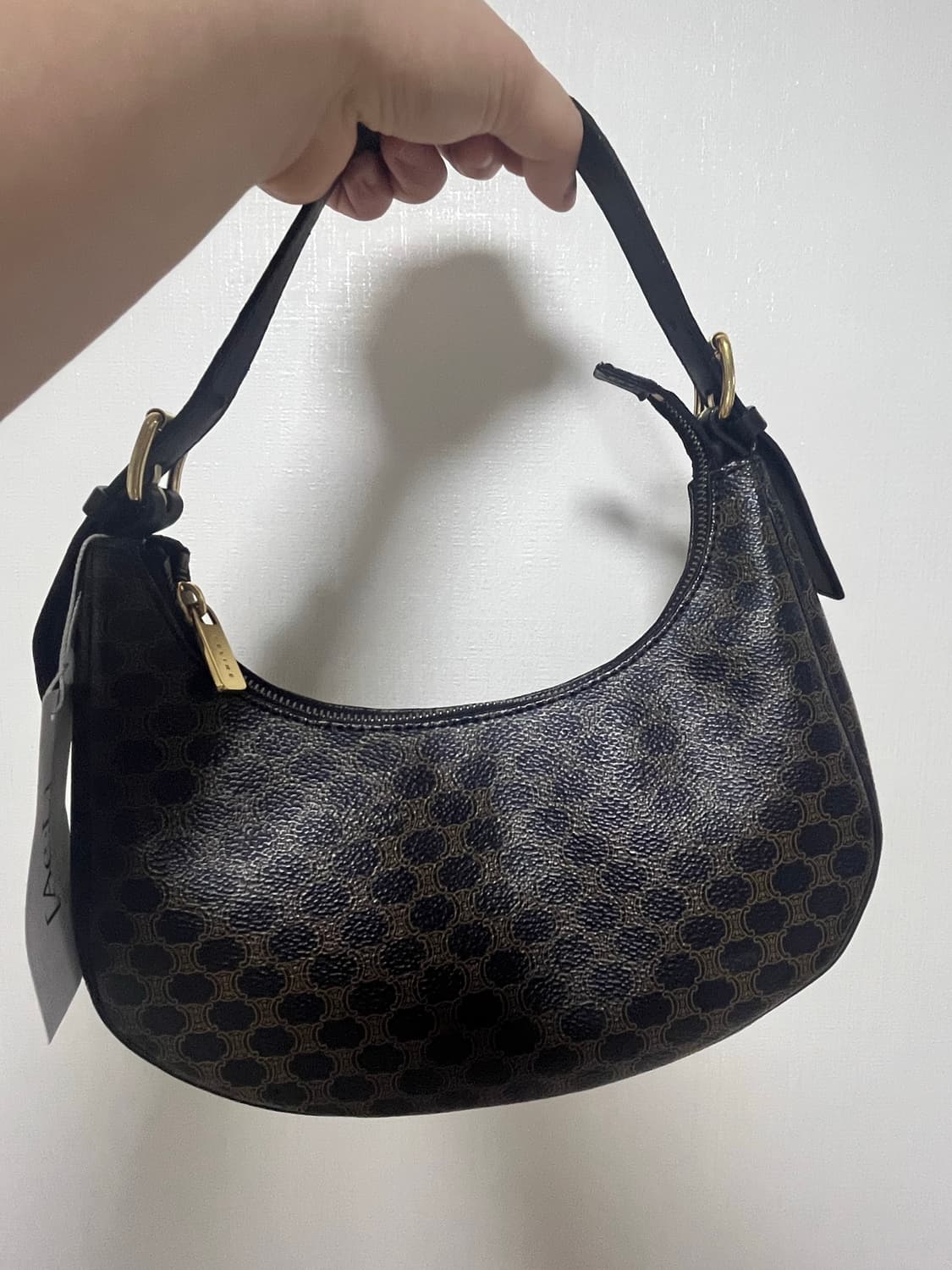 셀린느 블랙 마카담 호보백 상품이미지3