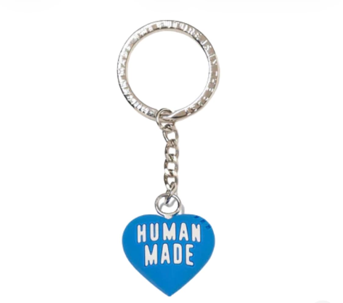 휴먼 메이드 하트 키링(블루) 상품이미지1